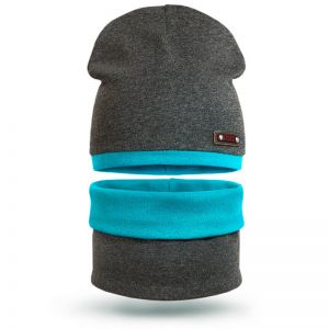 Комплект шапка и шарф снуд для мальчика Sport