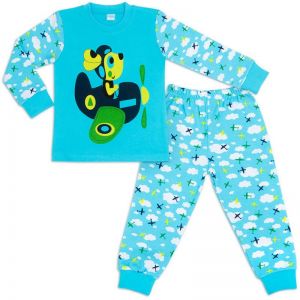 Пижама для мальчика интерлок №16